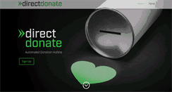 Desktop Screenshot of directdonate.com